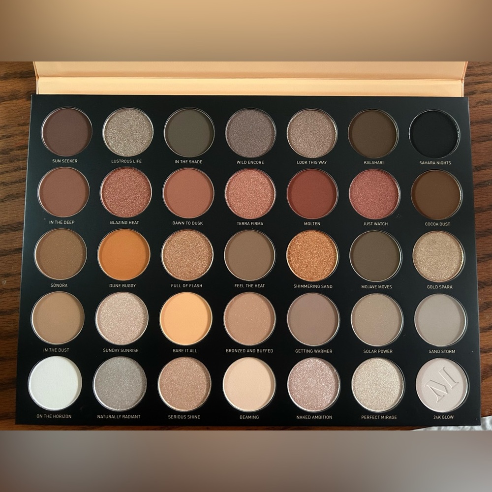 Morphe 35u gilded desert artistry palette